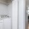 a washer and dryer in a closet